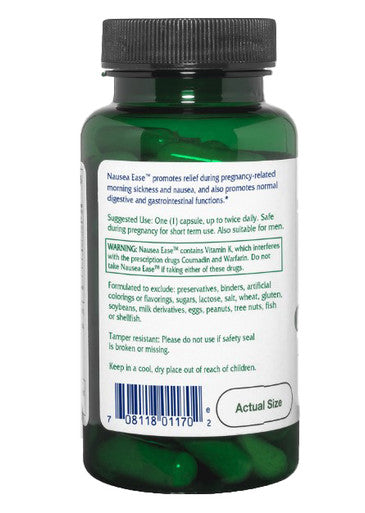 Vitanica Nausea Ease 60 vegan capsule