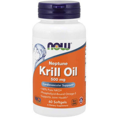 Now Foods Neptune Krill 1000mg (Double Strength) 60sg