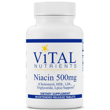 Vital Nutrients Niacin 500mg 90t