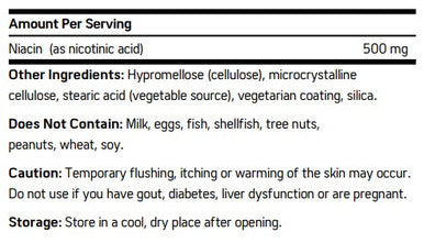 NuMedica Niacin SR 120t