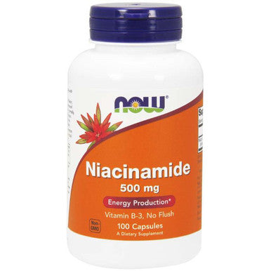 Now Foods Niacinamide (B-3) 500mg 100c