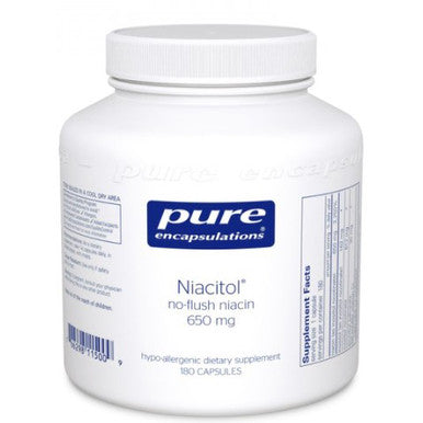 Pure Encapsulations Niacitol 650 mg 180c