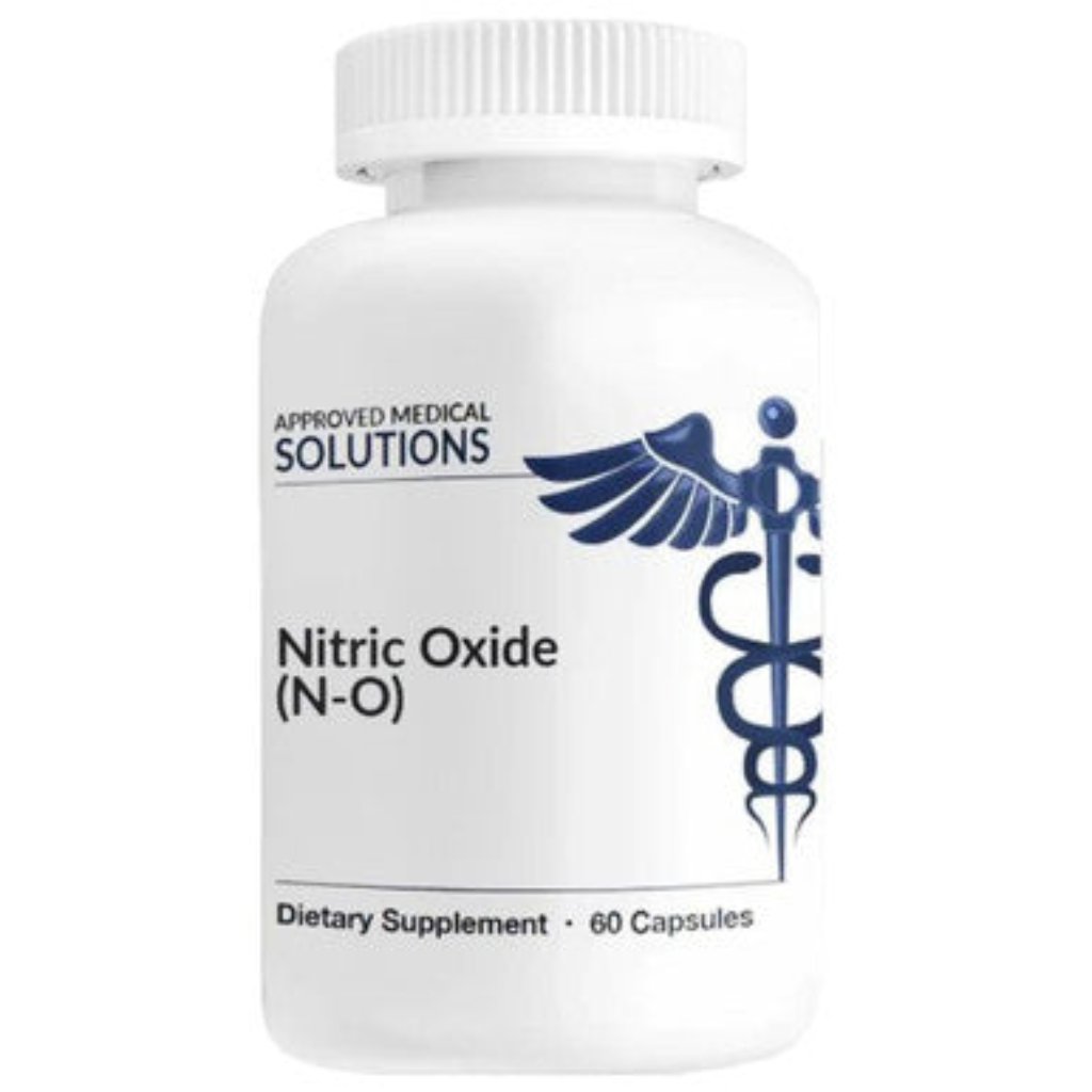 Nitric Oxide (N-O), undetectable oxalates, Approved Medical Solutions, cardiovascular support, supplement, circulation