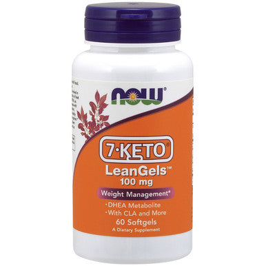 Now Foods 7-KETO LeanGels 100 mg 60 softgels