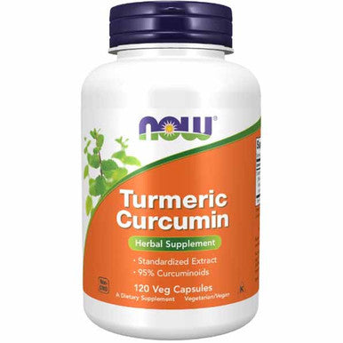 Now Foods Turmeric Curcumin 120 veg capsules