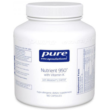 Pure Encapsulations Nutrient 950 with Vitamin K 180c