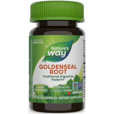 Natures Way Goldenseal Root 570mg 50vc