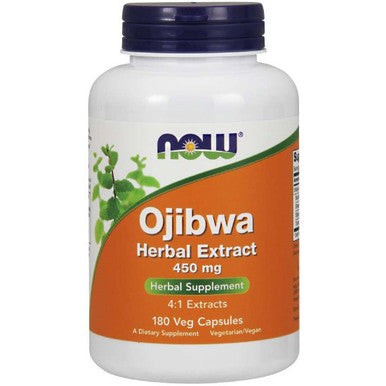 Now Foods Ojibwa Herbal Extract 450mg 180vc