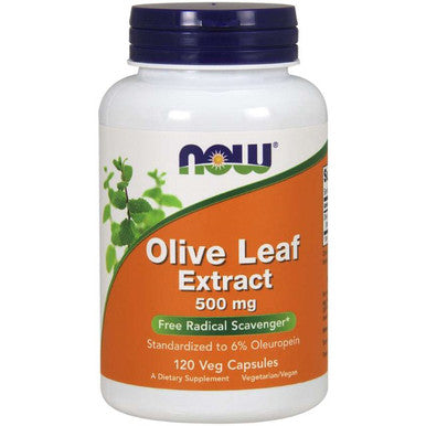 Now Foods Olive Leaf Extract 500mg 120vc