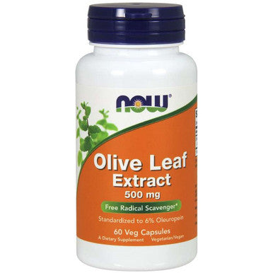 Now Foods Olive Leaf Extract 500mg 60vc