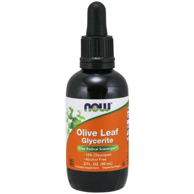 Now Foods Olive Leaf Glycerite 2 oz.