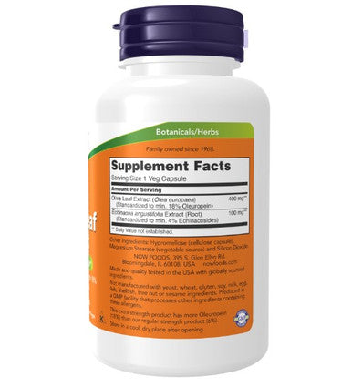 Now Foods Olive Leaf Extract 100vc