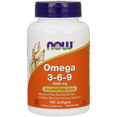 Now Foods Omega 3-6-9 1000mg 100sg