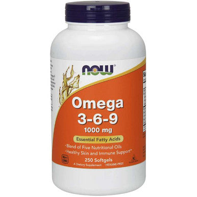 Now Foods Omega 3-6-9 1000mg 250sg