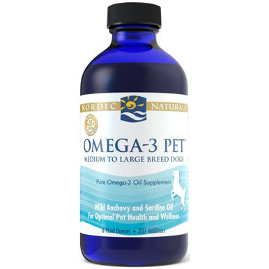 Nordic Naturals Omega-3 Pet  8 oz. Medium to Large Breed Dogs