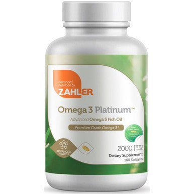 Advanced Nutrition by Zahler Omega 3 Platinum 180sg