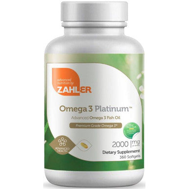 Advanced Nutrition by Zahler Omega 3 Platinum 360sg