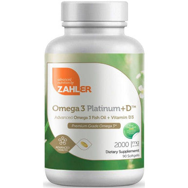 Advanced Nutrition by Zahler Omega 3 Platinum + D 90sg