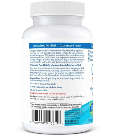 Nordic Naturals Omega-3 Phospholipids 60sg