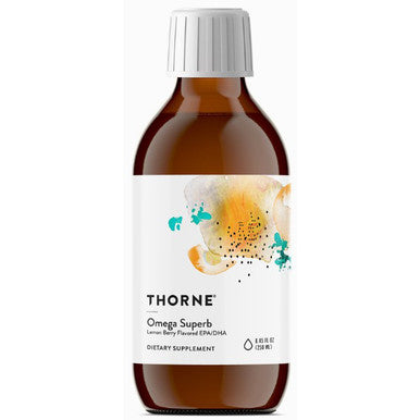 Thorne Omega SuperB Lemon Berry 8.45 fl oz (250 ml)