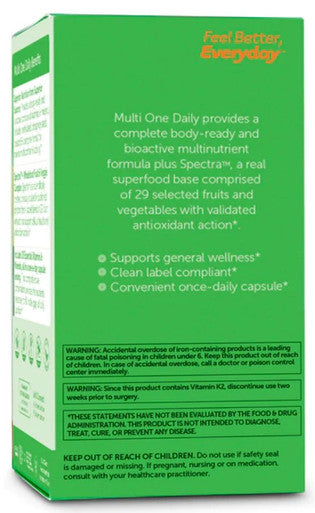 Advanced Nutrition by Zahler Multi Vitamin One Daily 60c