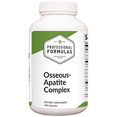 Professional Formulas Osseous-Apatite Complex 60c