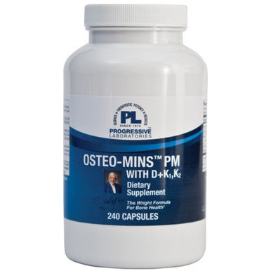 Progressive Labs Osteo-Mins PM with D K1 K2 240c