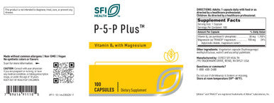 SFI Health P-5-P Plus w-Magnesium 100c