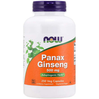 Now Foods Panax Ginseng 500mg 250vc