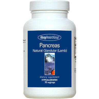 Allergy Research Group Pancreas Lamb Natural Glandular 90c