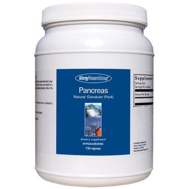 Allergy Research Group Pancreas Natural Glandular (Pork) 720c