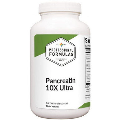 Professional Formulas Pancreatin 10X Ultra 180c