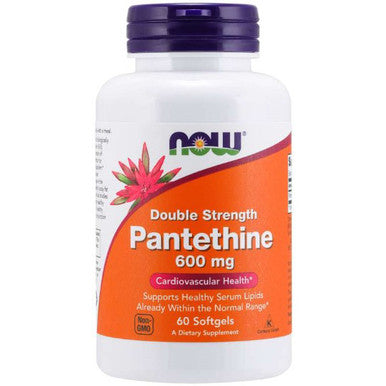 Now Foods Pantethine 600mg Double Strength 60sg