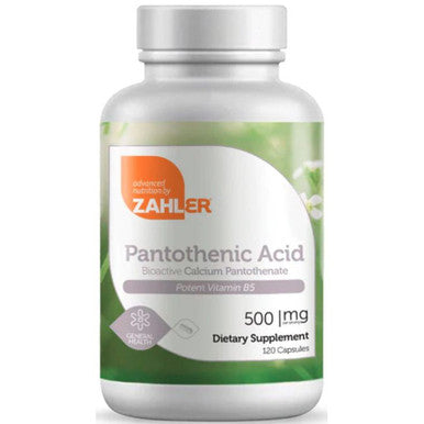 Advanced Nutrition by Zahler Pantothenic Acid  120c