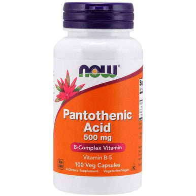 Now Foods Pantothenic Acid 500mg 100c