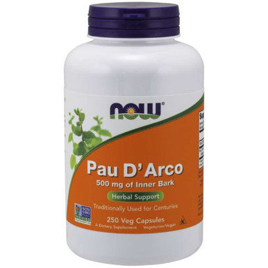 Now Foods Pau D' Arco 500mg 250vc