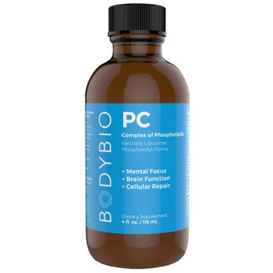 BodyBio PC (phosphatidylcholine) 4 oz. Liquid