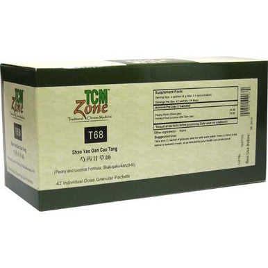 TCM Zone Shao Yao Gan Cao Tang T68G (Peony And Licorice Formula) 42 packets