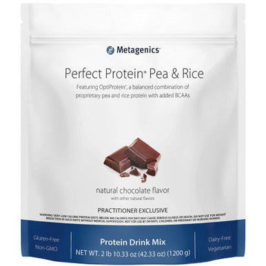 Metagenics Perfect Protein Powder Pea & Rice Chocolate 2 lb