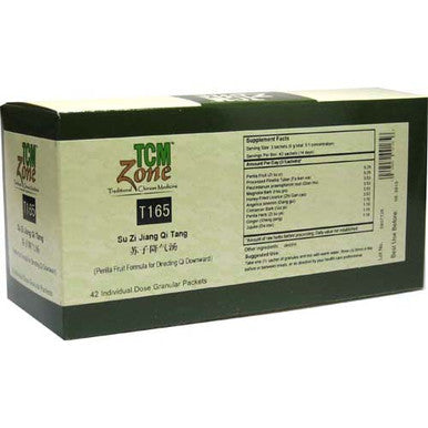 TCM Zone Su Zi Jiang Qi Tang T165G (Perilla fruit Formula for Directing Qi Downward) 42 packets