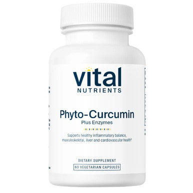 Vital Nutrients Phyto-Curcumin Plus Enzymes 60vc