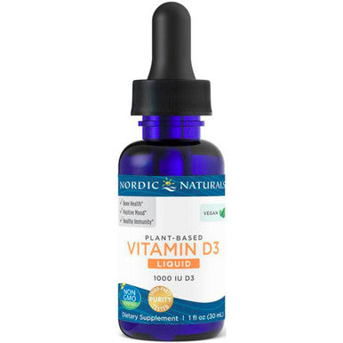 Nordic Naturals Plant Based Vitamin D3 Liquid 1 oz.