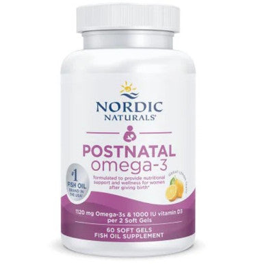 Nordic Naturals Postnatal Omega-3 lemon 60sg