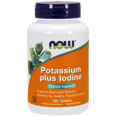 Now Foods Potassium Plus Iodine 180t