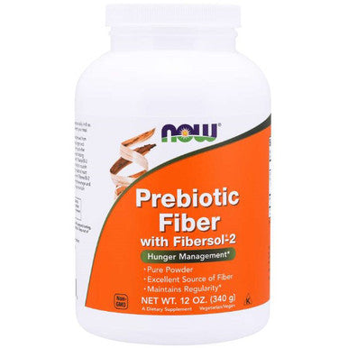 Now Foods Prebiotic Fiber with Fibersol-2 Powder 12 oz.