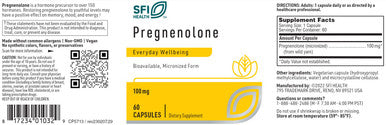 SFI Health Pregnenolone 100 mg 60c