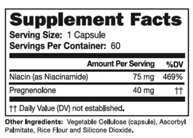 Neurobiologix Pregnenolone Plus 60c