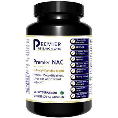 Premier Research Labs Premier NAC 60 plant source capsules