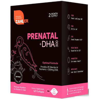 Advanced Nutrition by Zahler Prenatal + DHA Optimal 120sg