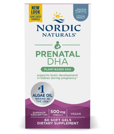 Nordic Naturals Prenatal DHA Vegan 60sg